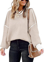 Sisu Couture's Trendy Batwing Sleeve Oversized Pullover Sweater - image 1