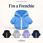 Sisu Couture's Stylish Zipper Pocket Hoodie for French Bulldogs - image 6