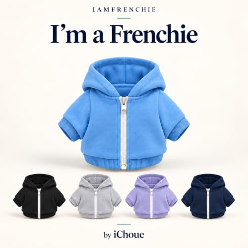 Sisu Couture's Stylish Zipper Pocket Hoodie for French Bulldogs - image 6