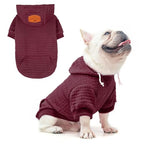 Sisu Couture's Cozy Waffle-Like Dog Hoodie with Pocket - image 2