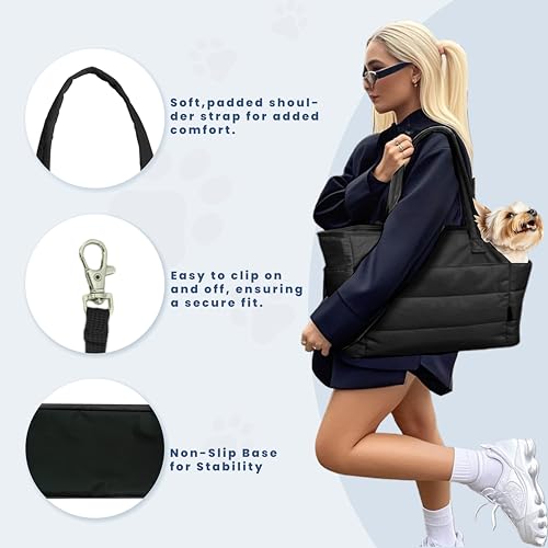 Sisu Couture's Chic Quilted Pet Purse Carrier - image 13