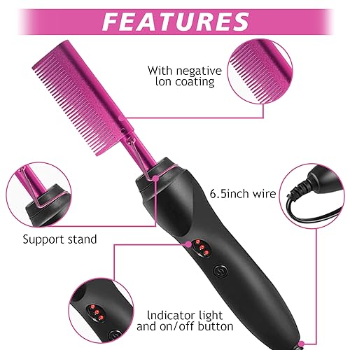 Sisu Couture's Luxe Hot Comb Hair Straightener Set for Glamorous Styles - image 4