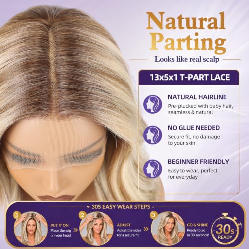 Sisu Couture's Luxe Blonde Highlight Lace Front Wig: Your Effortless Glam - image 11