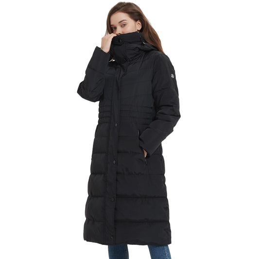 Sisu Couture's Luxurious Vegan Down Long Parka with Hood - image 1