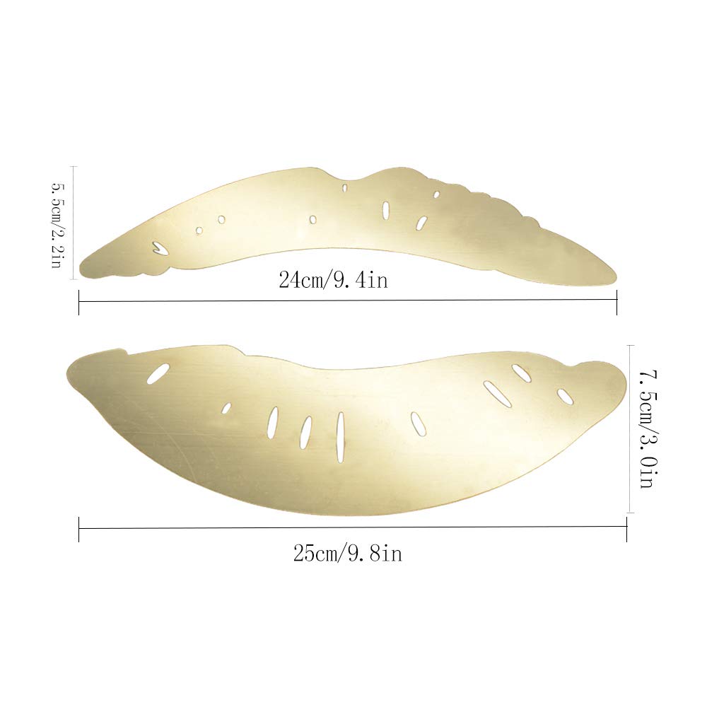 Sisu Couture's 2 Set 3D Kiss Lips Mirror Wall Stickers Make - image 7