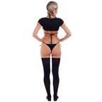 Sisu Couture's Abafip Cute Kawaii Striped Bikini Lingerie Set Micro Tiny - image 18