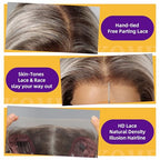 Sisu Couture's Glamorous Silver Platinum Blonde Lace Front Wig - image 9