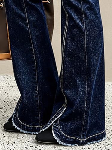 Sisu Couture's Effortlessly Chic Bootcut Jeans with Raw Hem - image 7