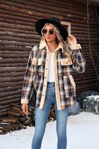 Sisu Couture's Cozy Fleece-Lined Plaid Shacket - image 6