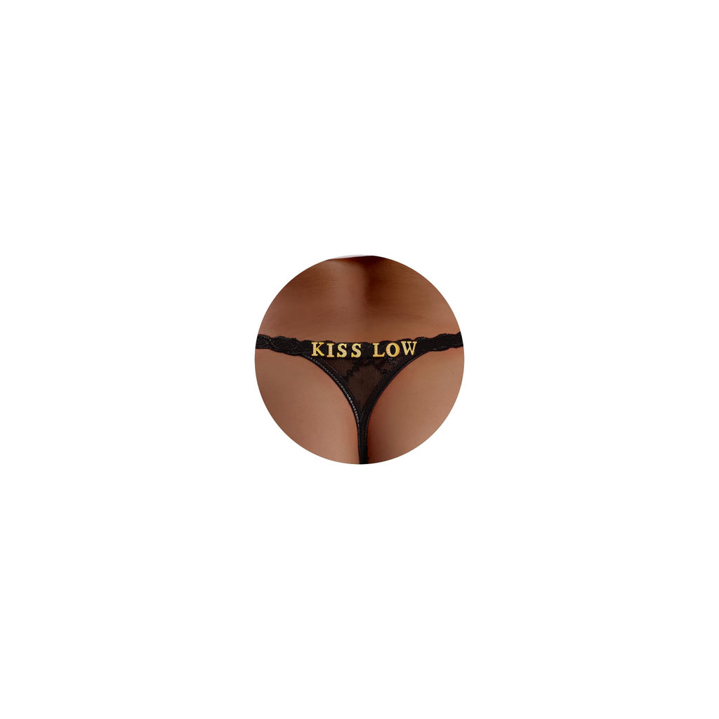 Sisu Couture's Sexy Underwear Lace Panties Sexy Thong With Funny Rhinestone - image 24