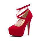 Sisu Couture's Ochenta Ankle Strap Platform Pumps - image 20