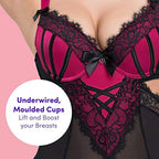 Sisu Couture's Alluring Push-Up Cut-Out Chemise Lingerie - image 13