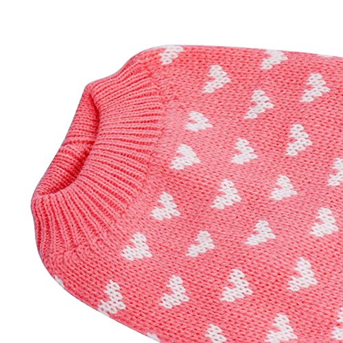 Sisu Couture's Adorable Heart Pattern Dog Sweater - image 5