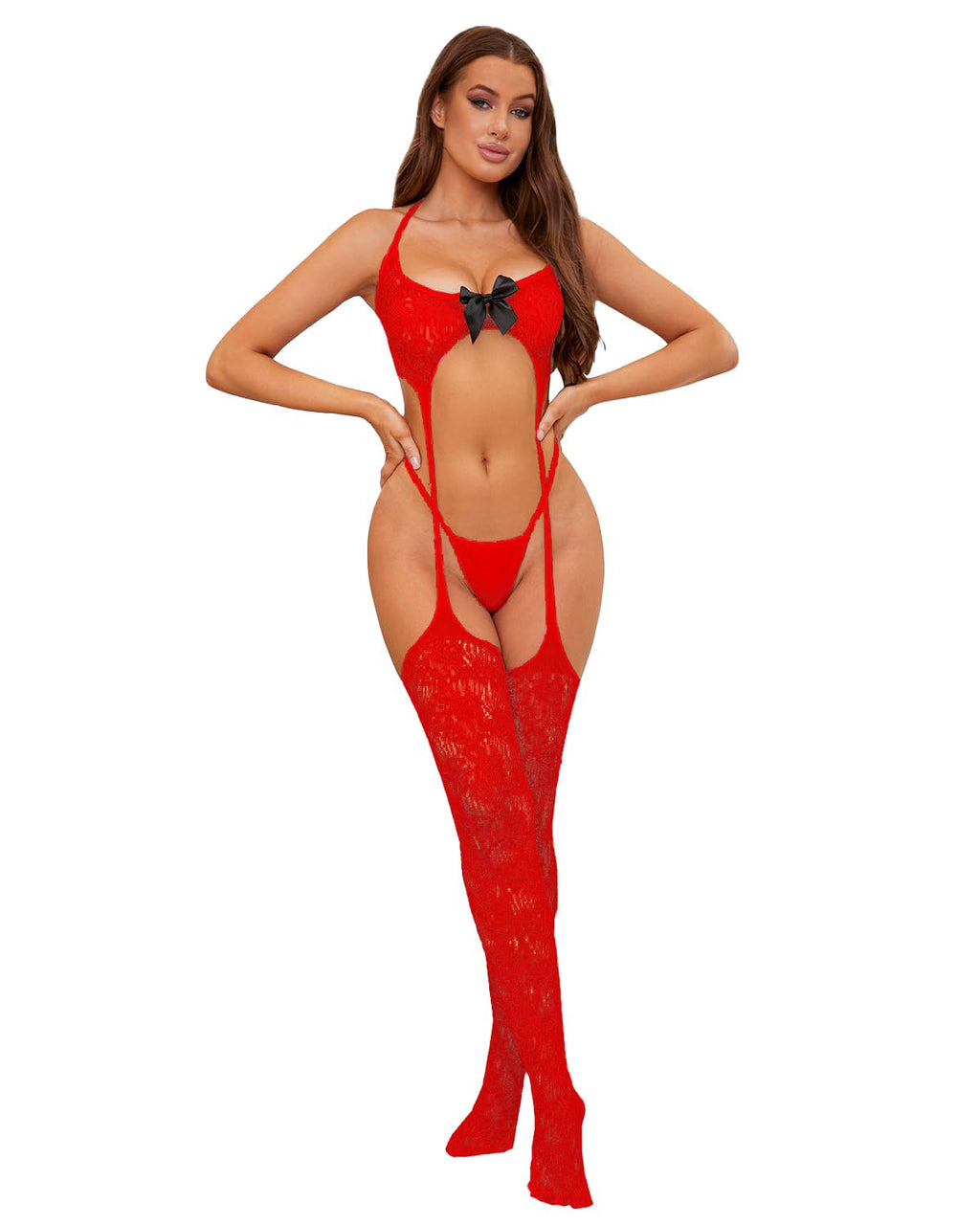 Sisu Couture's Sexy Lingerie 3 Piece Lingerie Set With Garter Belt - image 16
