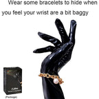 Sisu Couture's Luwint Sexy Wet Look Black Long Gloves For Costume - image 12