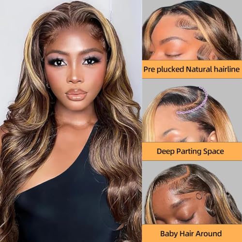 Sisu Couture's Gorgeous Honey Blonde Ombre Body Wave Wig - image 3