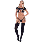 Sisu Couture's Abafip Cute Kawaii Striped Bikini Lingerie Set Micro Tiny - image 14