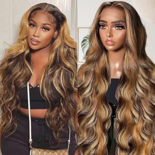 Sisu Couture's Gorgeous Honey Blonde Ombre Body Wave Wig - image 1