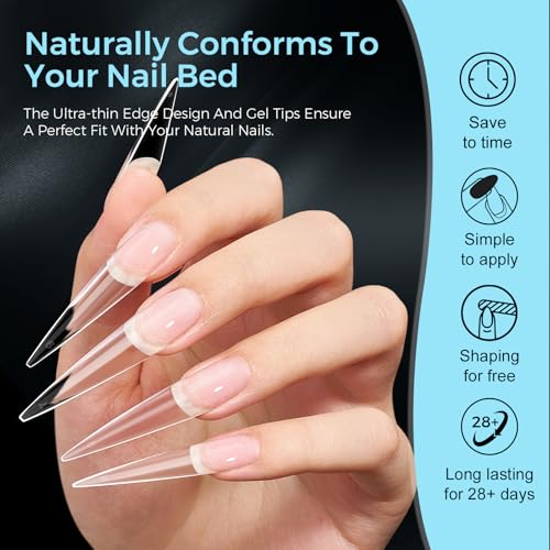 Sisu Couture's Extra Long Stiletto Nail Tips for Flawless Precision - image 6