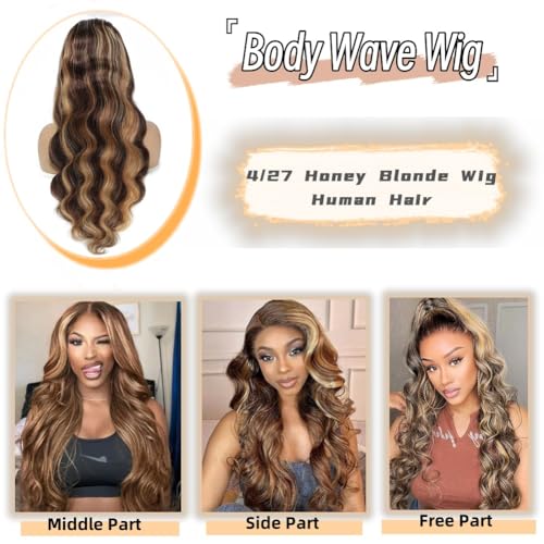 Sisu Couture's Gorgeous Honey Blonde Ombre Body Wave Wig - image 12