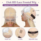 Sisu Couture's Stunning 14-Inch Blonde Bob Wig with Lace Front - image 7