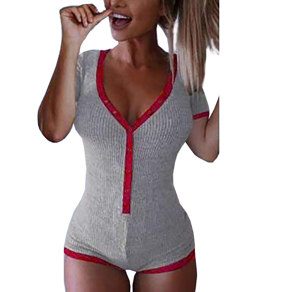 Sisu Couture's Roselux Sexy Deep V Neck Shorts Short Sleeve Knitted - image 9
