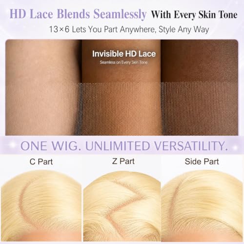 Sisu Couture's Stunning 14-Inch Blonde Bob Wig with Lace Front - image 11