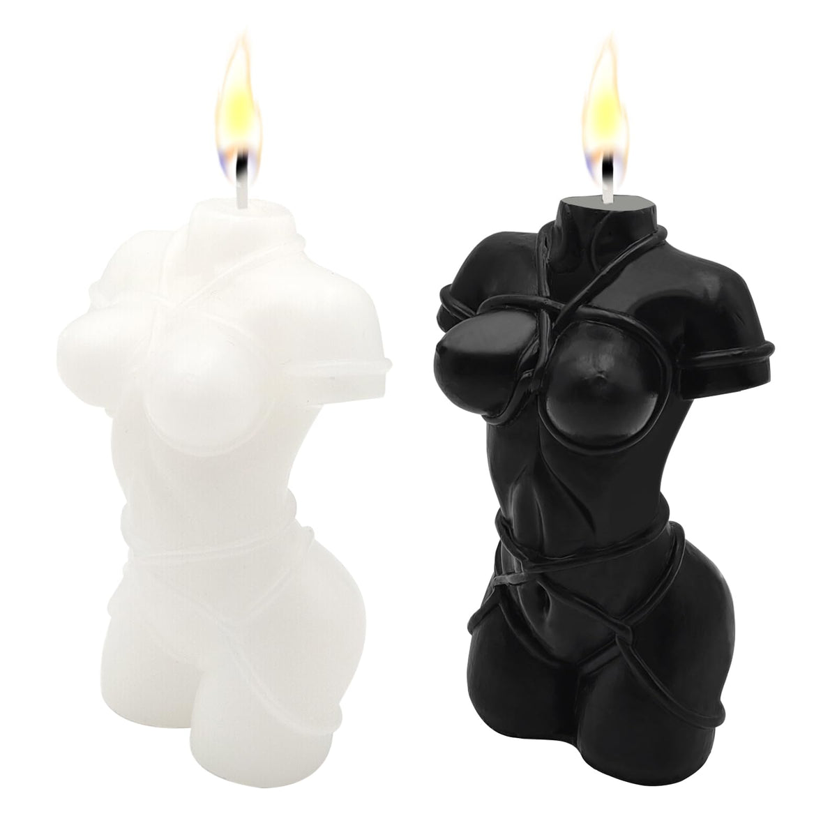 Sisu Couture's 2 Pcs Body Shaped Candle - image 1