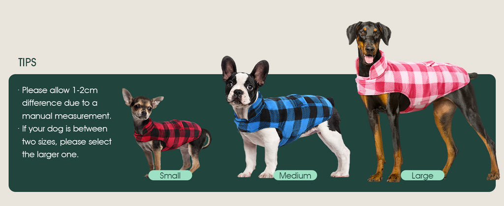 Sisu Couture's Cozy British Plaid Dog Winter Coat - image 8
