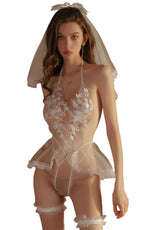 Sisu Couture's Sexy Cosplay Lingerie Babydoll Lingerie Dress Fit S - image 24