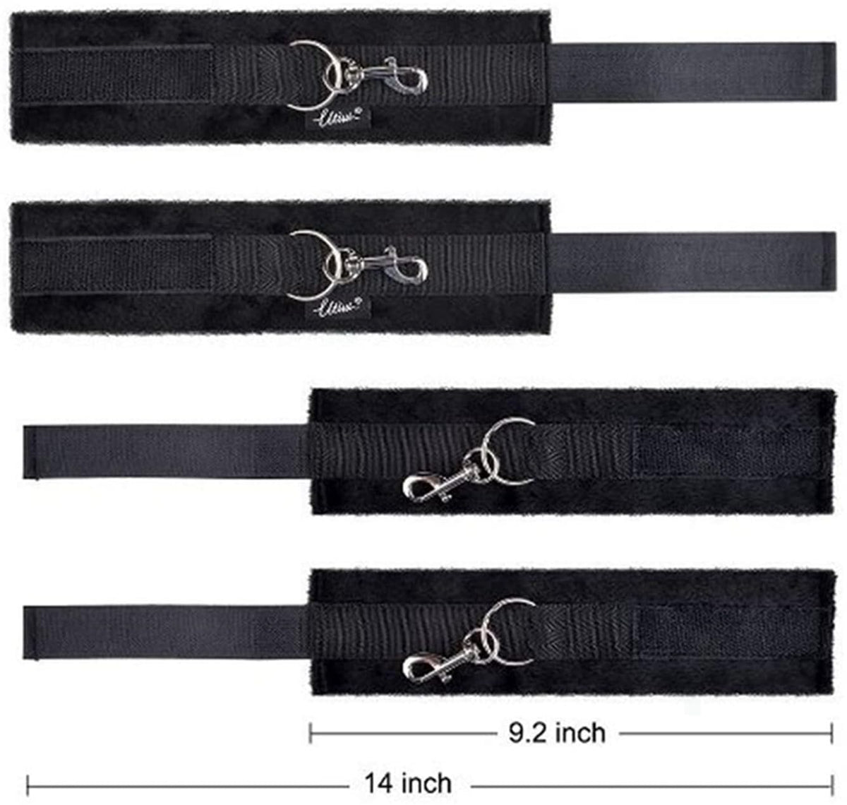 Sisu Couture's Sexy Restraints in Bed Bondaged Sex Accessories Bdsm Toys - image 15