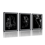 Sisu Couture's 3 Pieces Black And White Sexy Wall Art Sexy - image 19