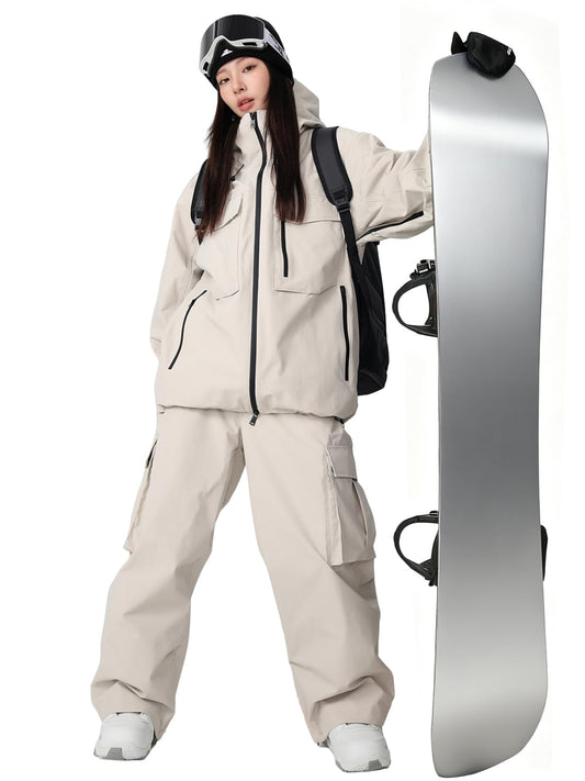 Sisu Couture's Chic Insulated Snowboard Suit Ensemble - image 1