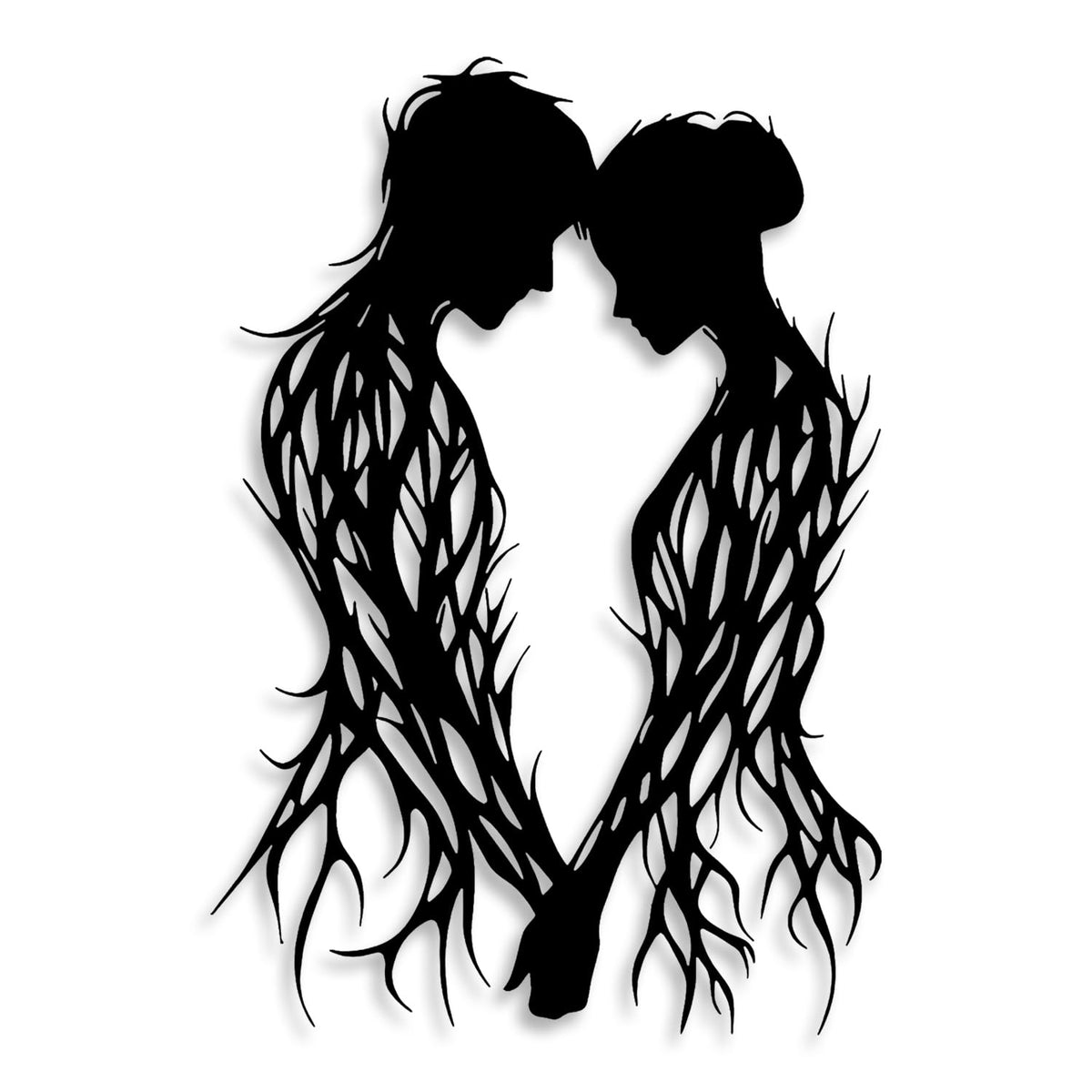 Sisu Couture's Liyouya Branch Couple Metal Wall Decor - image 1