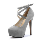 Sisu Couture's Ochenta Ankle Strap Platform Pumps - image 22