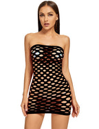 Sisu Couture's Fishnet Bodysuit Sexy Mesh Lingerie Chemise Nightwear - image 15