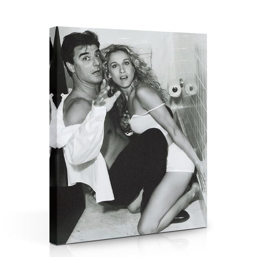 Sisu Couture's Bathroom Canvas Wall Art - image 1