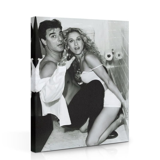 Sisu Couture's Bathroom Canvas Wall Art - image 1