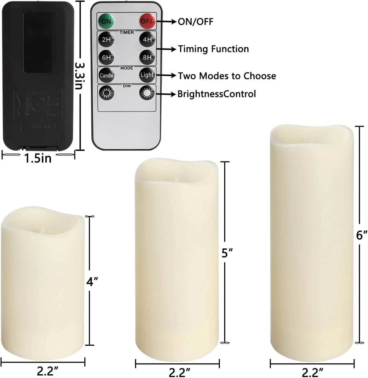 Sisu Couture's Yoroxrg Set of 24 Waterproof Outdoor Flameless Candles - image 18