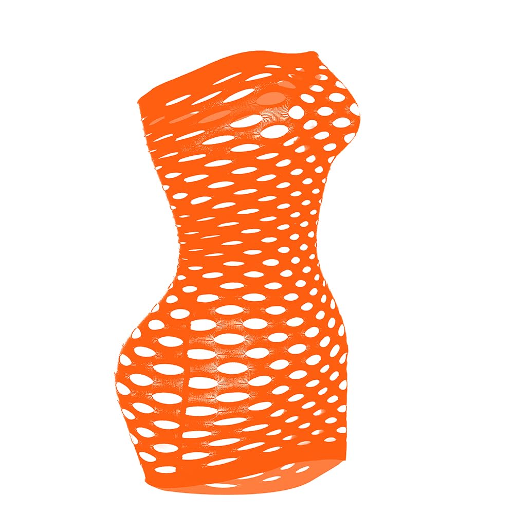 Sisu Couture's Sexy Strapless Fishnet Lingerie Sleepwear Mini Dress Tube Chemise - image 22