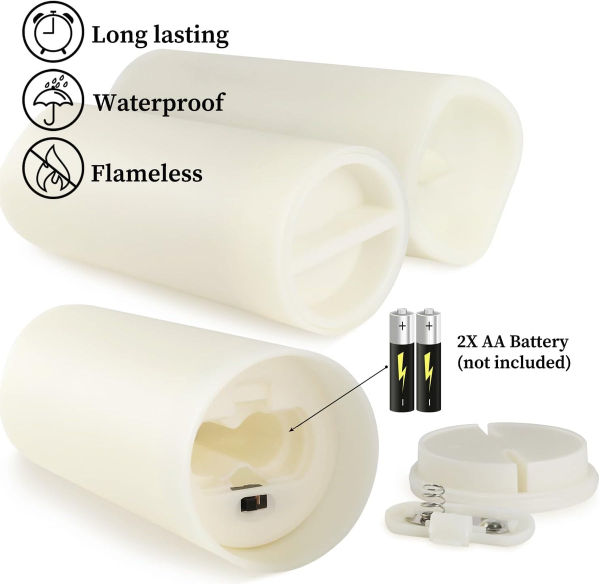 Sisu Couture's Yoroxrg Set of 24 Waterproof Outdoor Flameless Candles - image 19