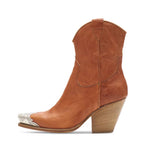 Sisu Couture's Cowboy Cowgirl Metal Toe Ankle Boots Stacked Block Heel - image 16