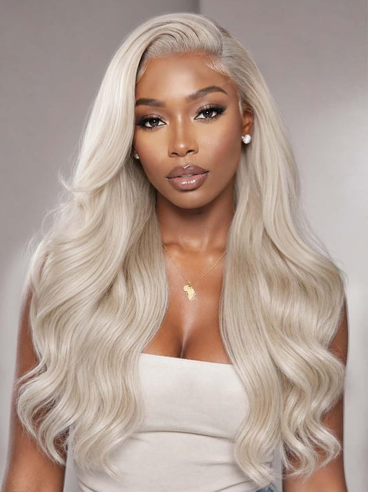 Sisu Couture's 13x6 Lace Front Wig Blonde Wavy Layered Wig Pre - image 1