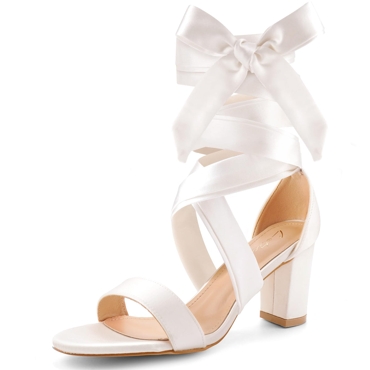Sisu Couture's Leticia Strappy Heels Chunky Heel Sexy Open Toe Lace - image 21
