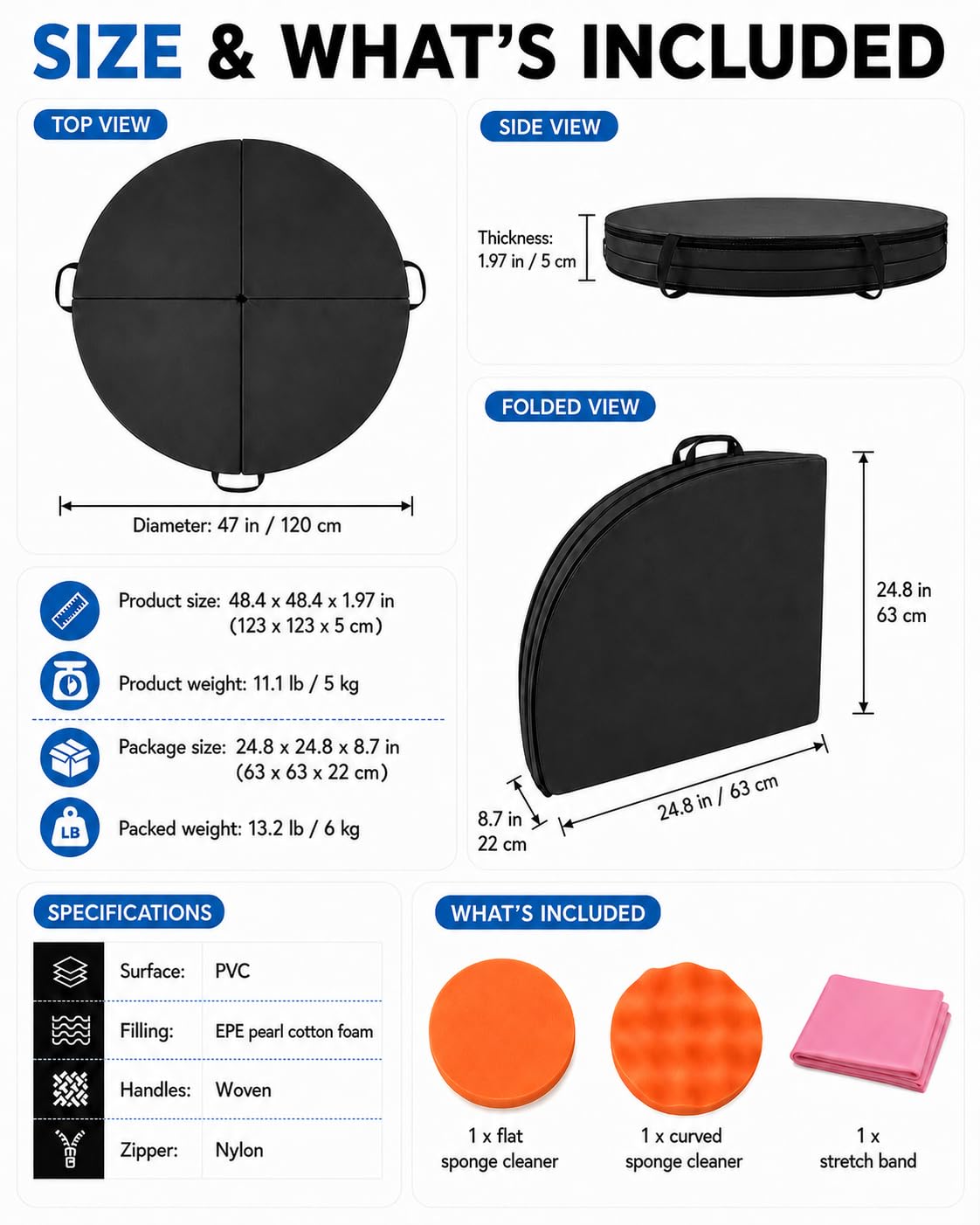 Sisu Couture's Pyy Dance Pole Crash Mat - image 15