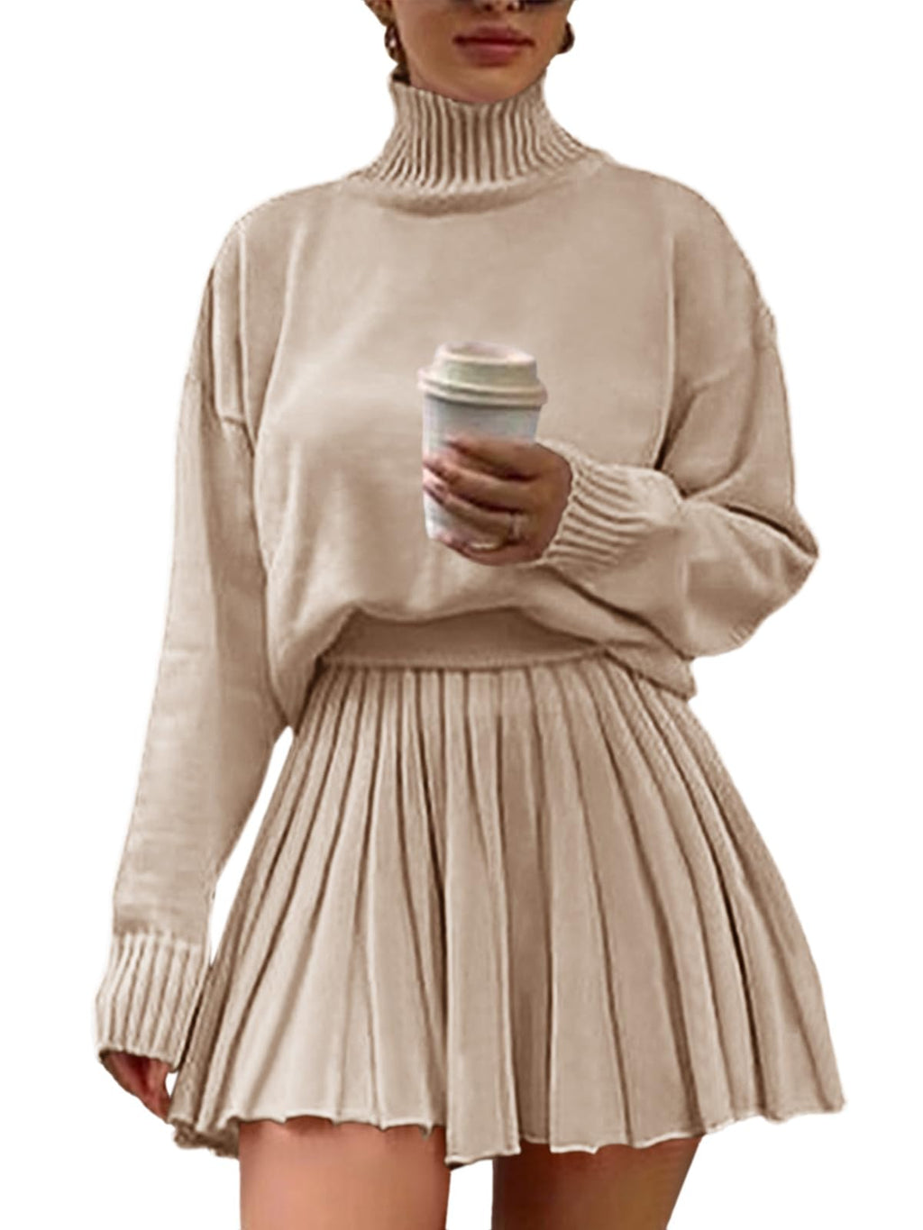 Sisu Couture's Cozy Chic Two-Piece Sweater and Mini Skirt Set - image 12