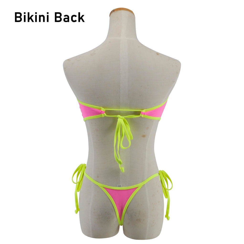 Sisu Couture's Sherrylo Sheer Bikini See Through Sexy Micro Bandeau Bikinis - image 15