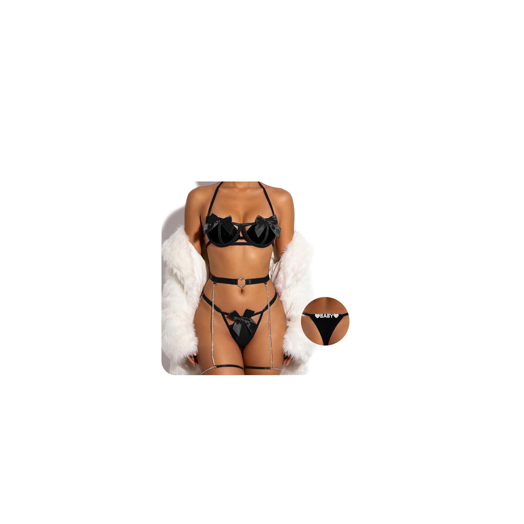 Sisu Couture's Sexy Bow Bra And Panty Set - image 19