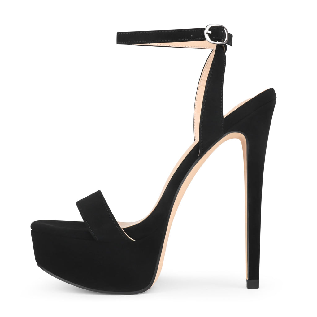 Sisu Couture's Merumote Platform Heels Sky High Heel Sandals - image 1