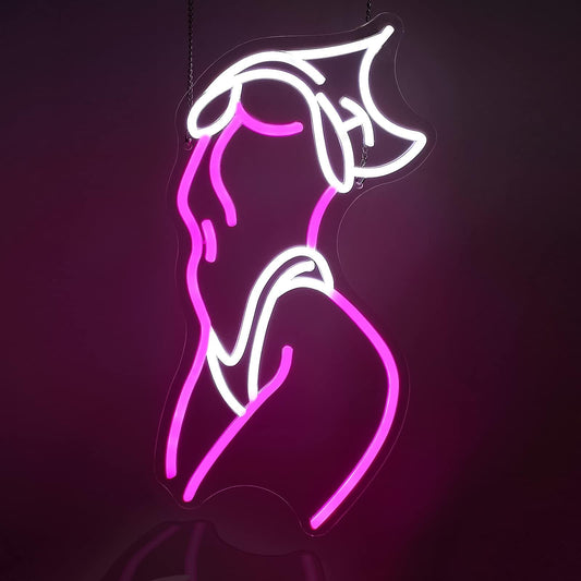 Sisu Couture's Jedaemen Lady Neon Sign Neon Signs For Wall Decor - image 1